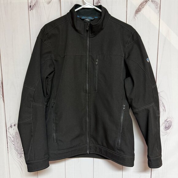 KÜHL Men’s Impakt Jacket Large Black Full Zip EUC